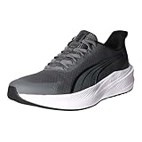 PUMA Dasher Lite SLIPTECH - Tenis Unisex para Correr de Carretera, Gris Oscuro, Negro y Blanco, Talla 9 de Reino Unido, Cool Dark Gray Puma Black Puma White, 43 EU