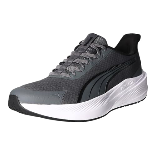PUMA Dasher Lite SLIPTECH - Scarpe da Corsa Unisex, Colore Grigio Scuro, Nero e Bianco, Taglia 42, Cool Dark Gray PUMA Black PUMA White, 46 EU