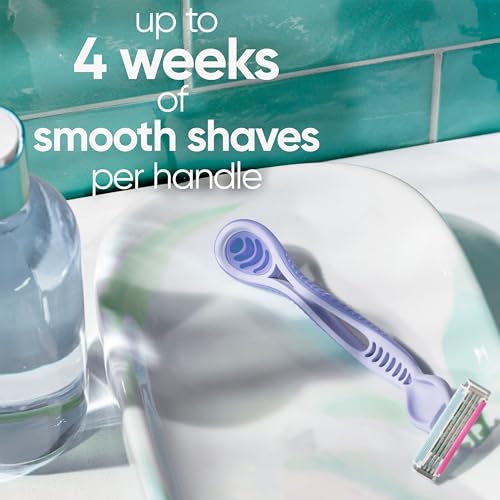 Venus Simply 3 Reveal Disposable Razors, 4 Count - image 5