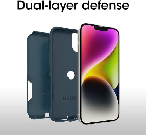 Coque iPhone 14 Plus OtterBox Commuter evite les bris d'ecran avec Zagg - 4
