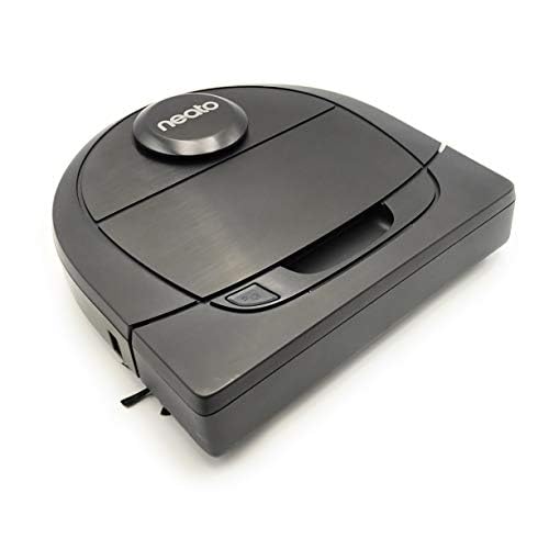 Neato Robotics D650 aspirateur robotique avec accessoires exclusifs pour animaux domestiques, robot aspirateur pour le nettoyage des coins, tapis et sols durs, compatible avec app/Alexa