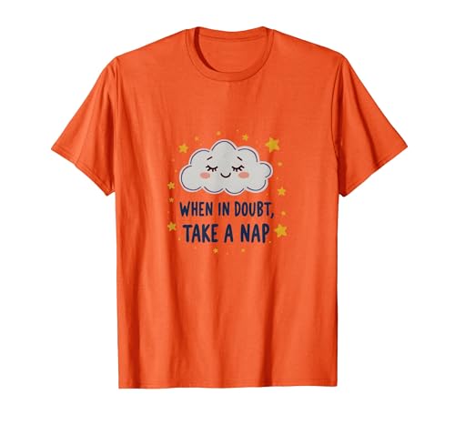 When in Doubt Take a Nap Sleepy Cloud ���킢���E�H�[���A�[�g T�V���c, �����Y, �I�����W, XL