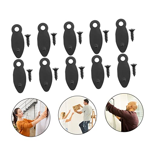 Image of TEHAUX 50Pcs Backboard Fixing Clips for Photo Frames Durable Frame DIY Fixing Accessories for Home Office and Exhibitions Essential Picture Hanging Hardware