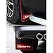 YUNM 4 pcs Car Rubber Mudguard Mud Flaps Splash Guards Rubber Mudguard for Sports Mud Flaps Guards Splash Front and Rear Universal (Sports)