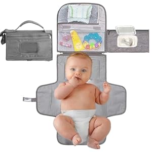 Tmrbbesty Tragbare Wickelunterlage für Unterwegs CB412