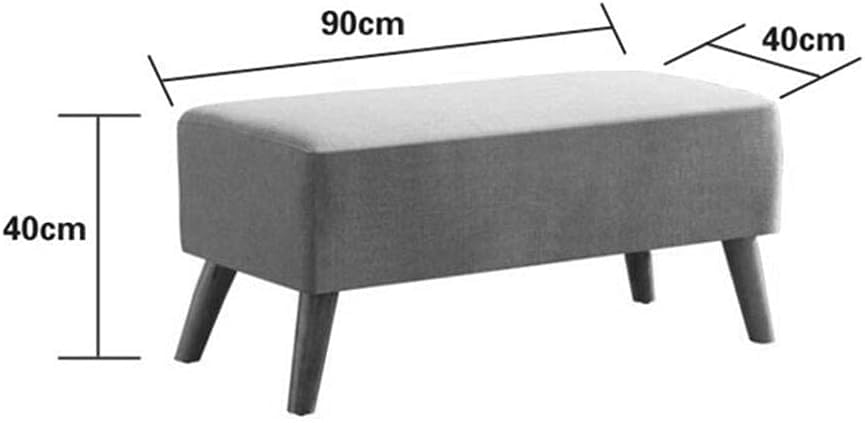 Tabouret à langer gris clair pour l'entrée et le salon chaleureux