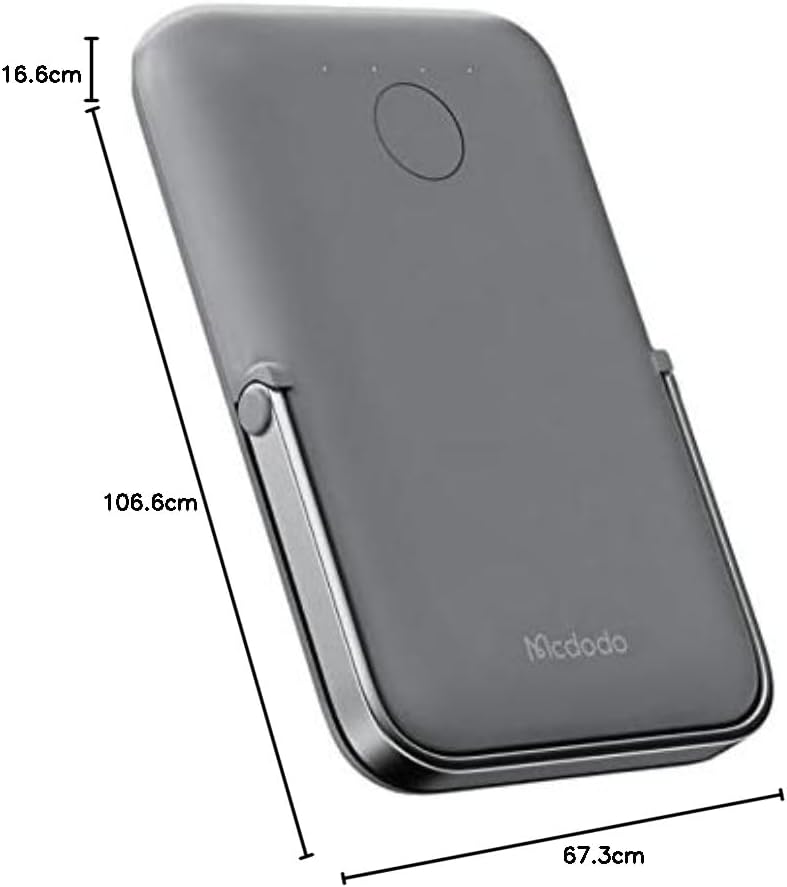 Mcdodo MC-7050 Power Bank with dimensions labeled