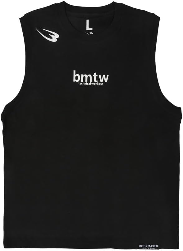BODYMAKER Bmtw Printed Sleeveless T-Shirt