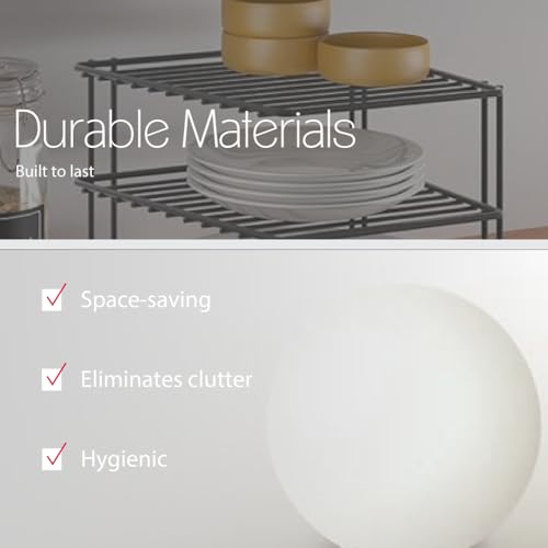 Mensola Angolare 2 Piani 25X25X19Cm - 6