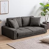 家具350 ソファー 2人掛け 幅130 ロー クッション付 コンパクト 省スペース リビング おしゃれ ベーシック グレー 118032