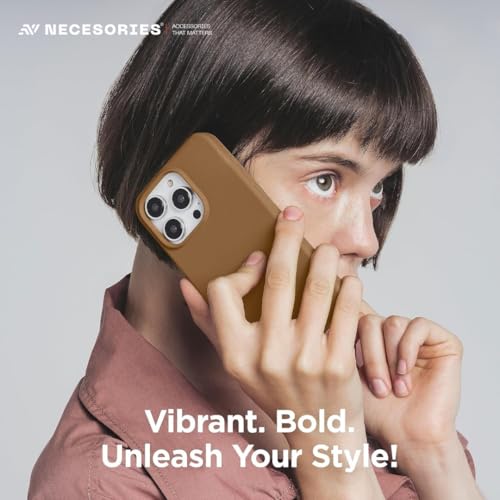 Image of Liquid Silicone Case Compatible for iPhone 13 Pro Case,Full Body Protective Cover, Shockproof, Slim Phone Case, Anti-Scratch Soft Microfiber Lining, 6.1 inches (Brown)