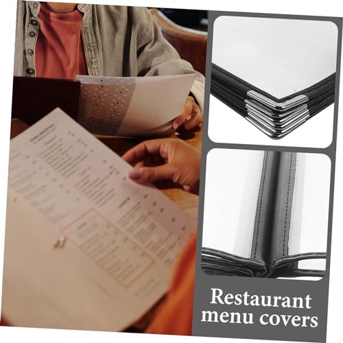 Protège-menus résistant et facile à nettoyer pour les brasseries