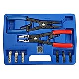 Zange für Innensicherungsringe, selbstarretierend, Öffnungsmaß: 7 - 44 mm