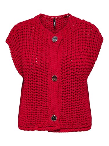 Vest de punto ONLY Onlchloe LS para looks de oficina y cenas casuales de otoño en la ciudad