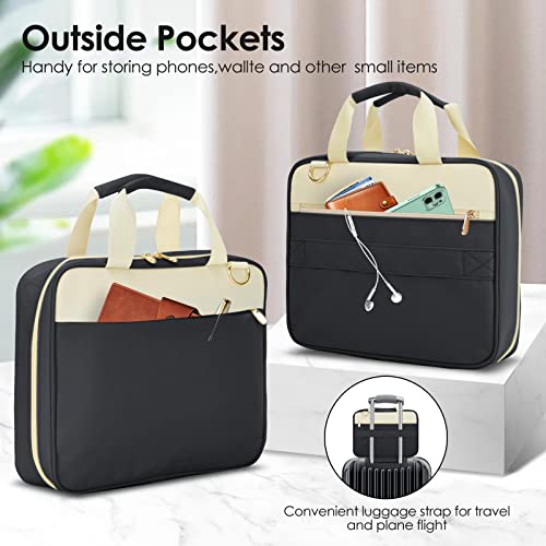 CASIRENA Capas bíblicas para mulheres - Estojo de transporte bíblico de tamanho extra grande, bolsa