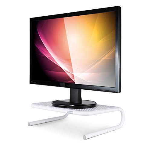 image for Allsop Metal Art Jr. Monitor Stand, 14-Inch wide platform holds 40 lbs