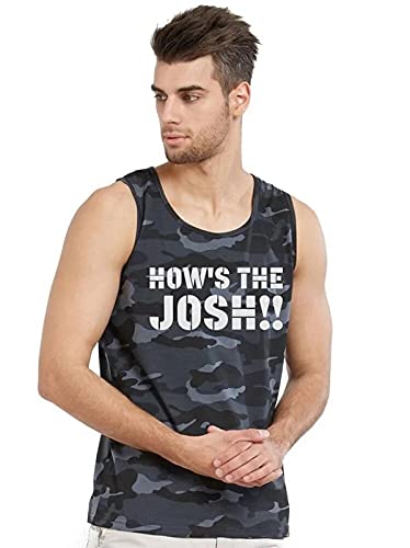 Image of Wear Your Opinion Men's Camouflage Army Printed Sleeveless Tshirt for Gym