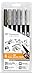 Produktbild Tombow ABT-6P-6 Wasserbasierter ABT Dual Brush Pen mit zwei Spitzen Gray Colors 6St