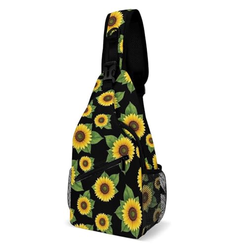 Sac bandoulière voyager léger avec sacoche sling imprimée