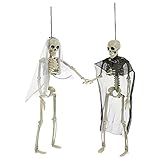 Photo Gallery vicasky 2 pezzi di decorazioni scheletrici di halloween in plastica durevole articolazioni mobili per feste di halloween e scene tematiche Photo Gallery vicasky 2 pezzi di decorazioni scheletrici di halloween in plastica durevole articolazioni mobili per feste di halloween e scene tematiche