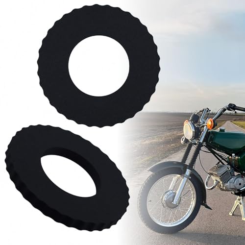 Hohitenz Tankschutzring 2er Pack Moosgummi Polsterring 120 x 60 mm Kompatibel mit Simson S50 S51 S70 KR51 SR50 SR80 SR4-Serie tankdeckel Tankschutz & Polster