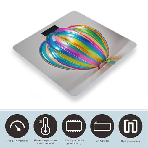 Báscula digital de baño Shaped Balloon con alta precisión miniatura 3