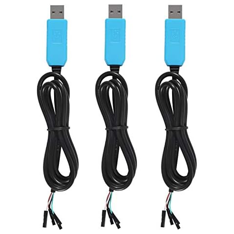 Atnsinc 3Pack PL2303TA USB to TTL Serial Cable Debug Console Cable for Raspberry Pi Cover