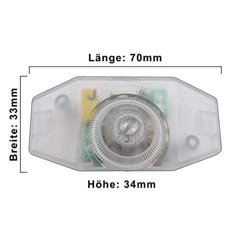 LED Dimmer (Cord Rotary Dimmer) 1-60 Watt Stepless Dimmable for Dimmable LED Bulbs - Image 3