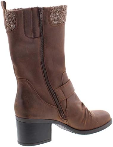 BareTraps Womens Wylla Leather Closed Toe Mid-Calf, Brush Brown, Size 9.5 | Image 1