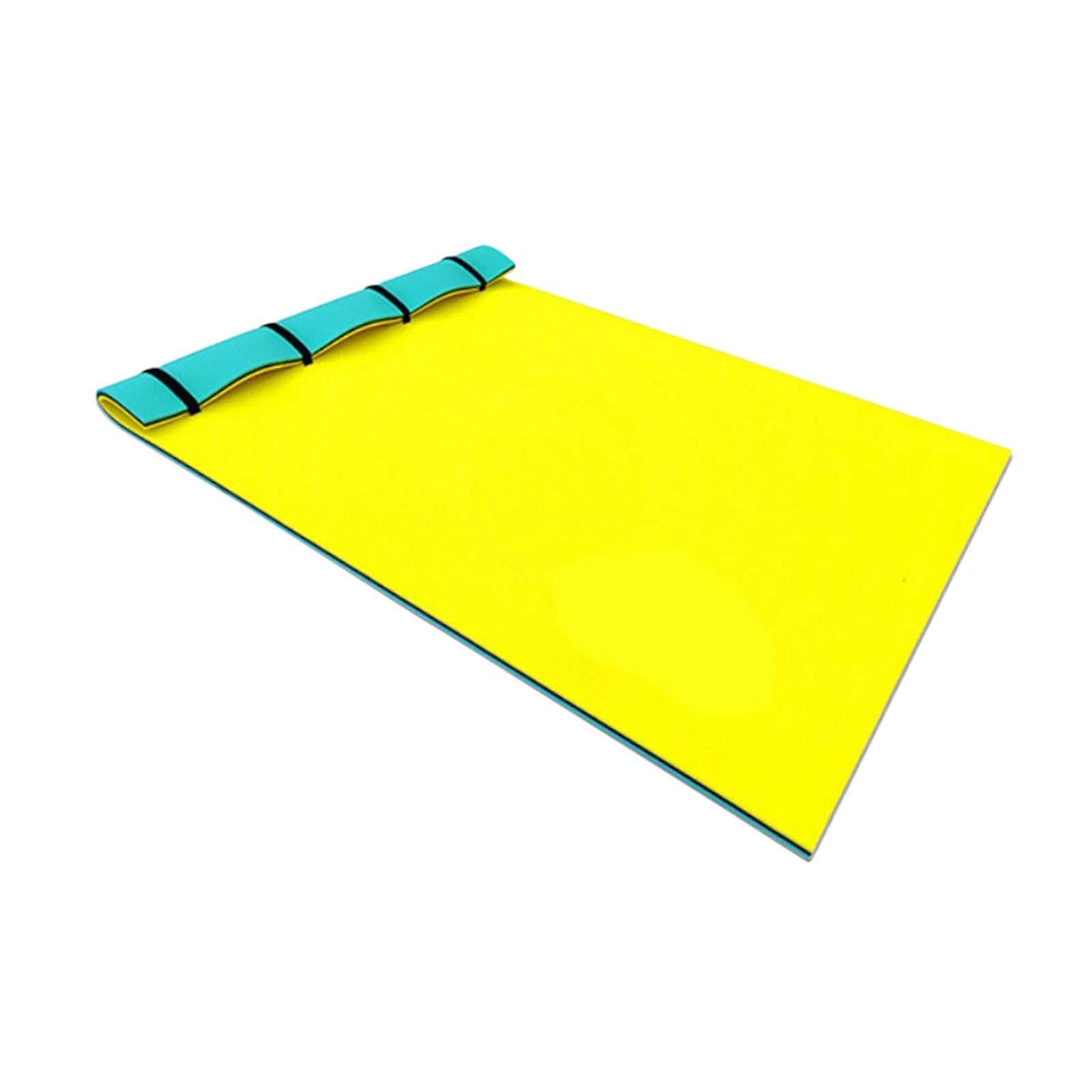 Churro de Flotación XPE 180x55 cm (71x22 Inch) - Mat de Agua Flotante, Rollito Plegable para Piscina, Nadar y Buceo