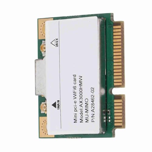 Tarjeta de Red Inalámbrica PCIe 3000 Mbit/s Doble Banda 2.4 GHz y 5 GHz miniatura 4
