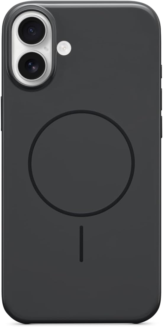 Beats Funda para iPhone 16 Plus – MagSafe, Funda Resistente a los arañazos, Delgada, Interior de Microfibra – Negro Medianoche
