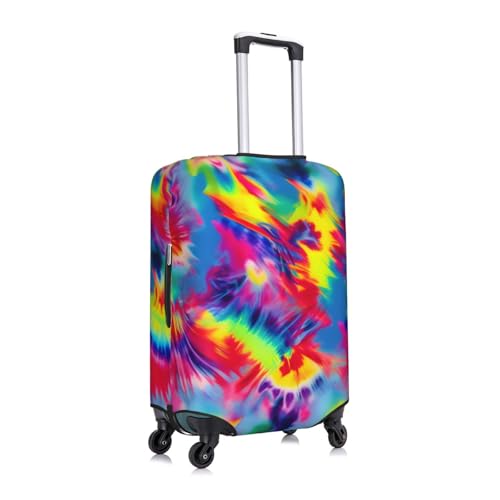 Tie Dye Pattern Print Luggage Suitcase Cover Protector Luggage Washable Covers With Concealed Zipper3