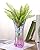 WHJY 9 inch Crystal Glass Colorful Vase for Centerpieces,Smoking, Flower Arrangements,Home Decor,Wedding or Gift Phoenix Tail Shape Thickened and Heavy