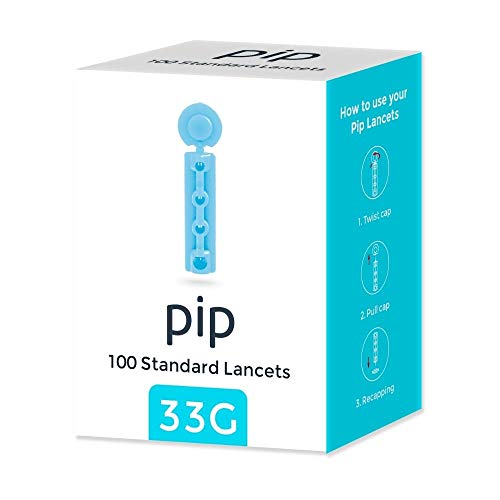 Pip Standard Lancets (Universal Fit) - 100 Pieces