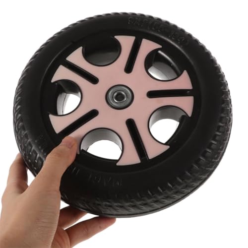 Ruedas de triciclo y scooter infantil repuesto de plástico con eje de 0.8 cm 4