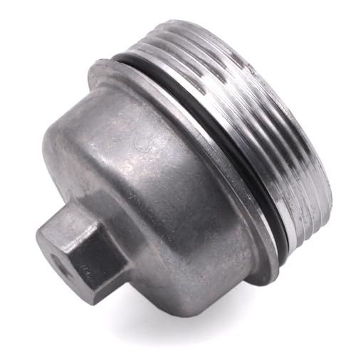 HAOTOM Tappo del filtro del radiatore dell'olio in alluminio Per Chevy Aveo Cruze Trax Per Fiat Croma Per Opel Agila A Astra G J Cascada Corsa D E Insignia A Meriva B Mokka Mokka X Signum Zafira