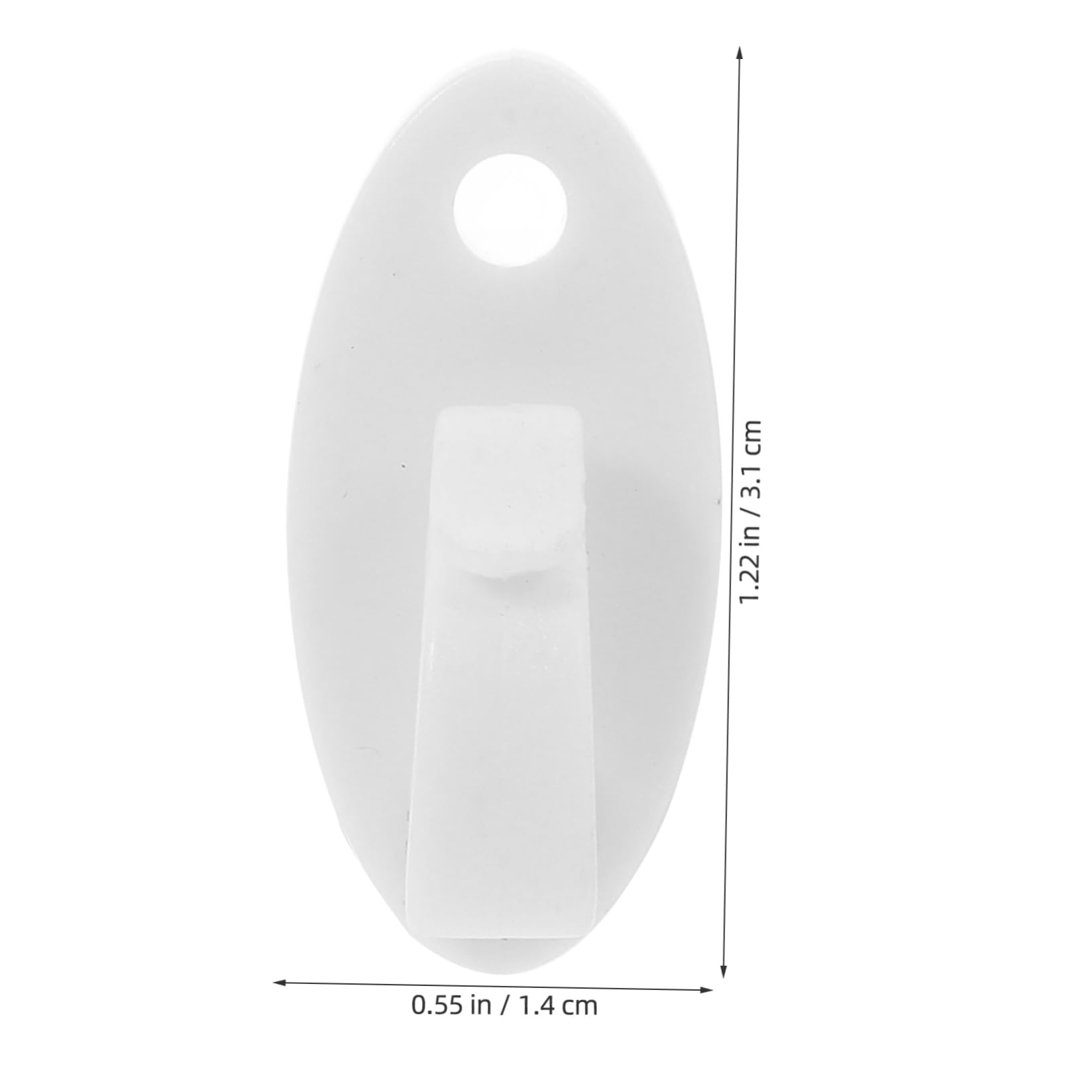 CIYODO 12pcs Decorative Light Hooks Plastic String Light Clips for Hanging Plants Elegant and Stylish Mounting Hooks with Design for Use