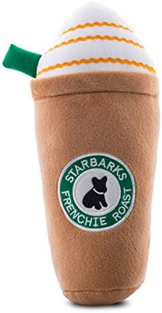 Haute Diggity Dog Starbarks Coffee Collection | Unique Squeaky Parody Plush Dog Toys – Canine Caffeine Your Dog Can Handle!