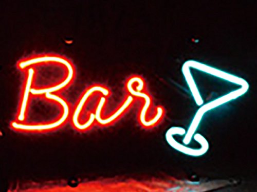 アメリカン ネオンサイン BAR/バー Ｈ120×W380mm ネオン看板 ネオン管 ネオン管／照明／店舗装飾／店舗看板/アメリカン雑貨 ネオン看板