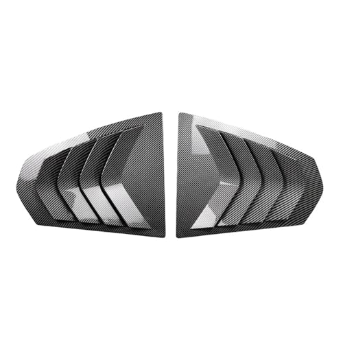 Compatible For BMW G20 G80 Car Styling Rear Window Louvers 3 Series 320i 320d 330e 330d M3 19- Rear Triangle Window Shade Spoile