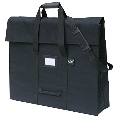 Image of X-Port Professional Expandable Art Portfolio Case (20 inchx26 inchx6 inch expanded) for Artwork, Advertising, Photography, Foam Boards, Flat Screen Monitors & Presentation Displays - Top Loading with Rigid Sides