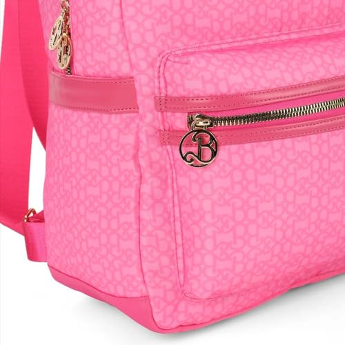 Mochila Escolar Luxcel Barbie 14 Litros Rosa Pink