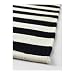 Ikea Stockholm – Rug, flatwoven, Rayas Negro Negro, Blanco – 170 x...