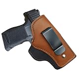 IWB Suede Leather Holster for SIG P365 / P365 SAS / P365X – Concealed Carry Inside Waistband...