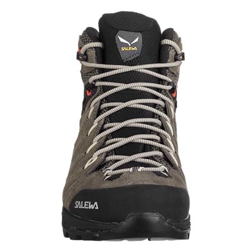 Image of Salewa Women's Alp Mate Mid Waterproof Trekking & Hiking Boot - Brindle /Oatmeal - 8.5