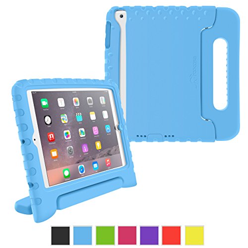 rooCASE iPad Mini 3 Case - KidArmor Kid Proof EVA iPad Mini 3 2 1 Convertible Handle with Kickstand Kids Friendly Protective Cover Case for Apple iPad Mini 3 2 1, Blue