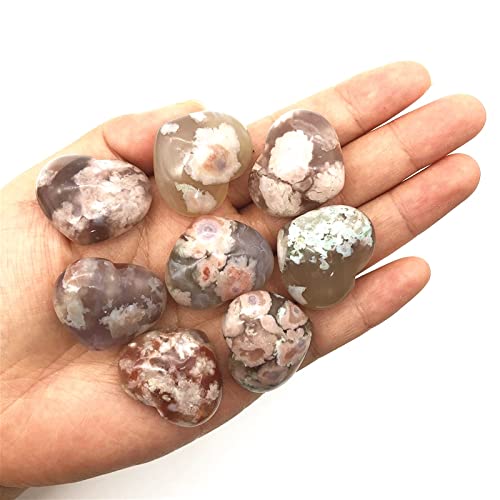 【週末10％OFF】 高品質!!桜瑪瑙 透明度抜群！！ 卵 ジオード 原石 希少な桜瑪瑙微結晶洞窟富と繁栄のコレクションボールマスト