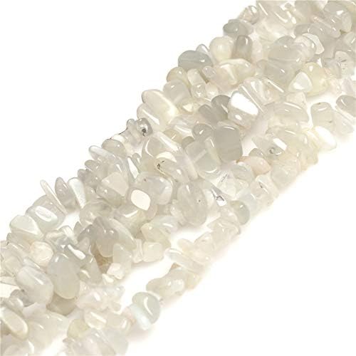 GEM-Inside Genuine Howlite Chips 5-8mm Gemstone Semi Precious for Jewellery Making 34" per Strand