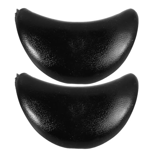 Coussin pour bac à shampoing Healvian premium en silicone flexible noir lot de 2